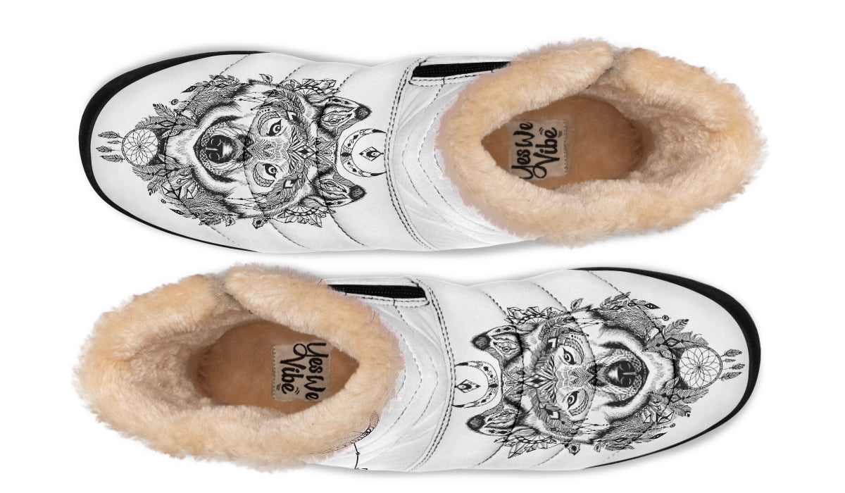 Bohemian wolf white Original