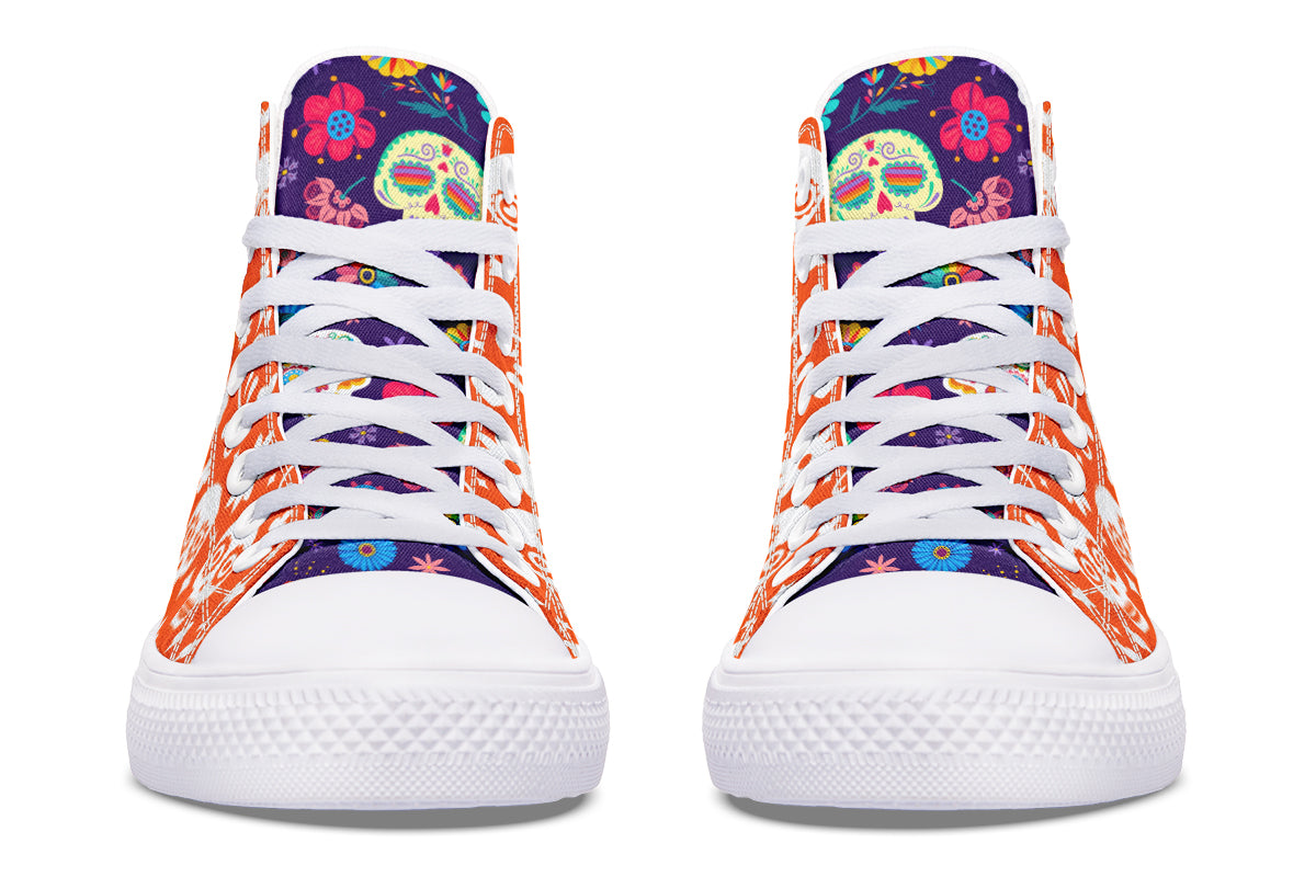 Diadelos S Muertos High Tops ( Black or White Sole )
