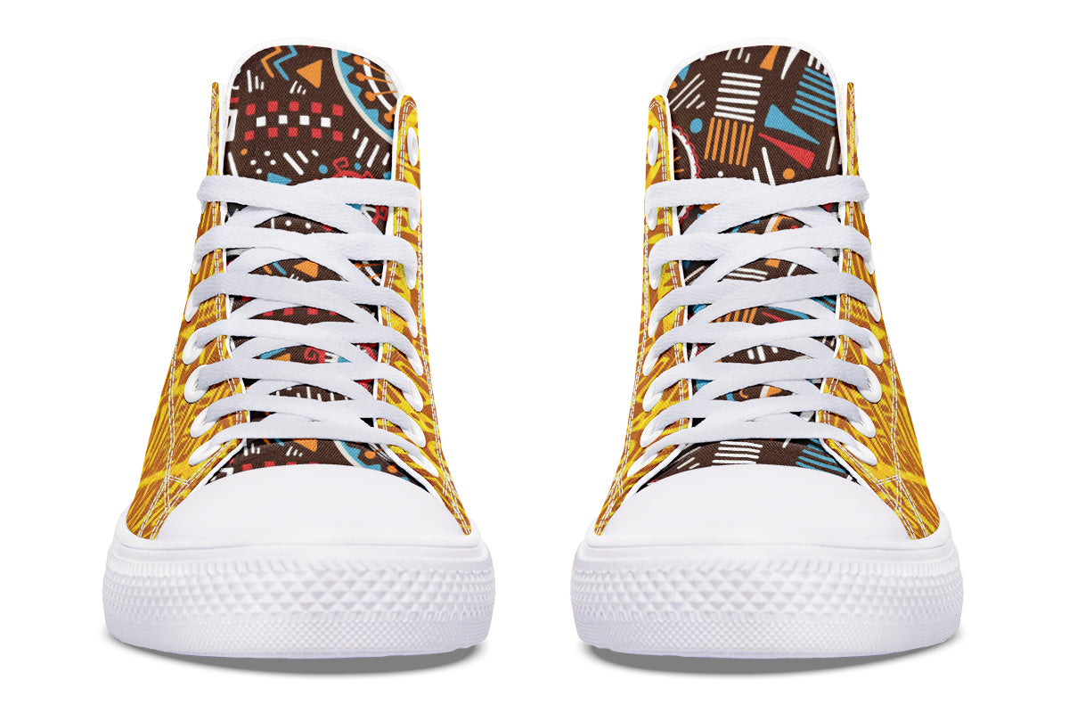 OG Azteca High Tops ( Black or White Sole ) 2 For 1