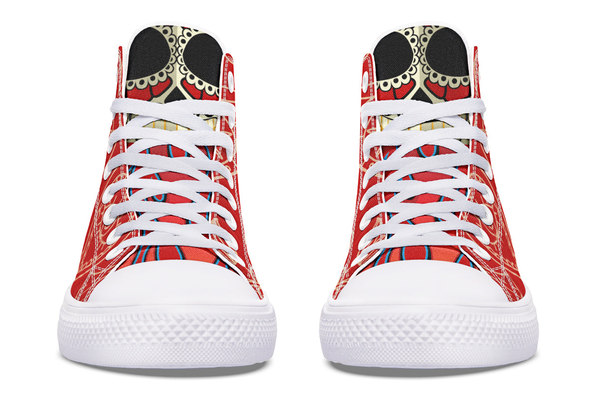 MEN'S Raza Corazon Vday High Tops ( Black or White Sole ) 2 For 1