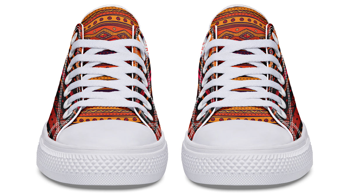 Chicano All Star Mayan Low Tops ( Black or White Sole )