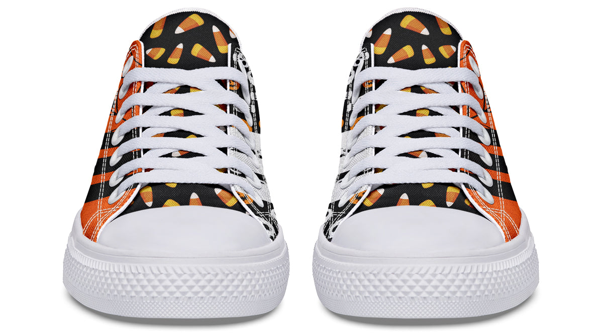 Classic Spooky Low Tops ( Black or White Sole )
