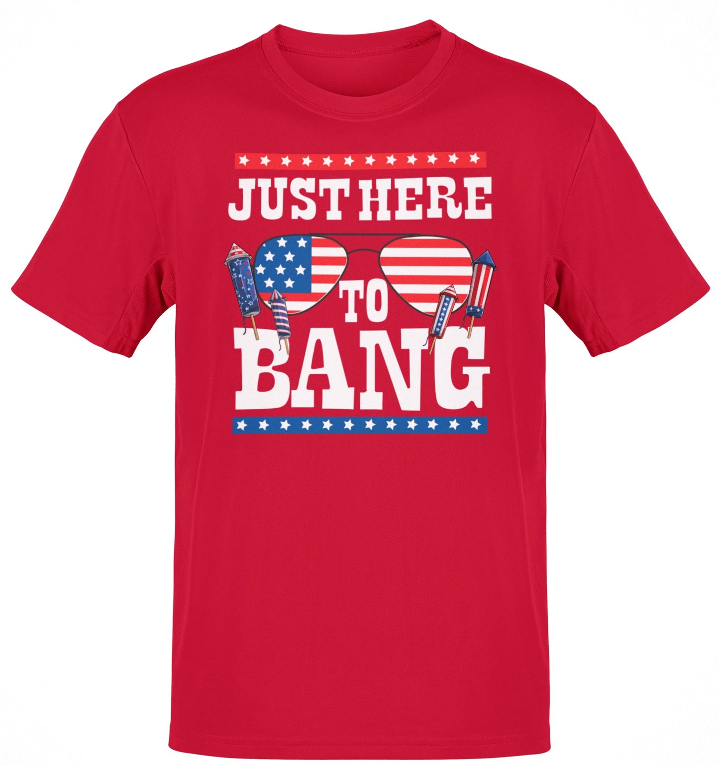 Premium Just Here To Bang 4th of July T-shirt