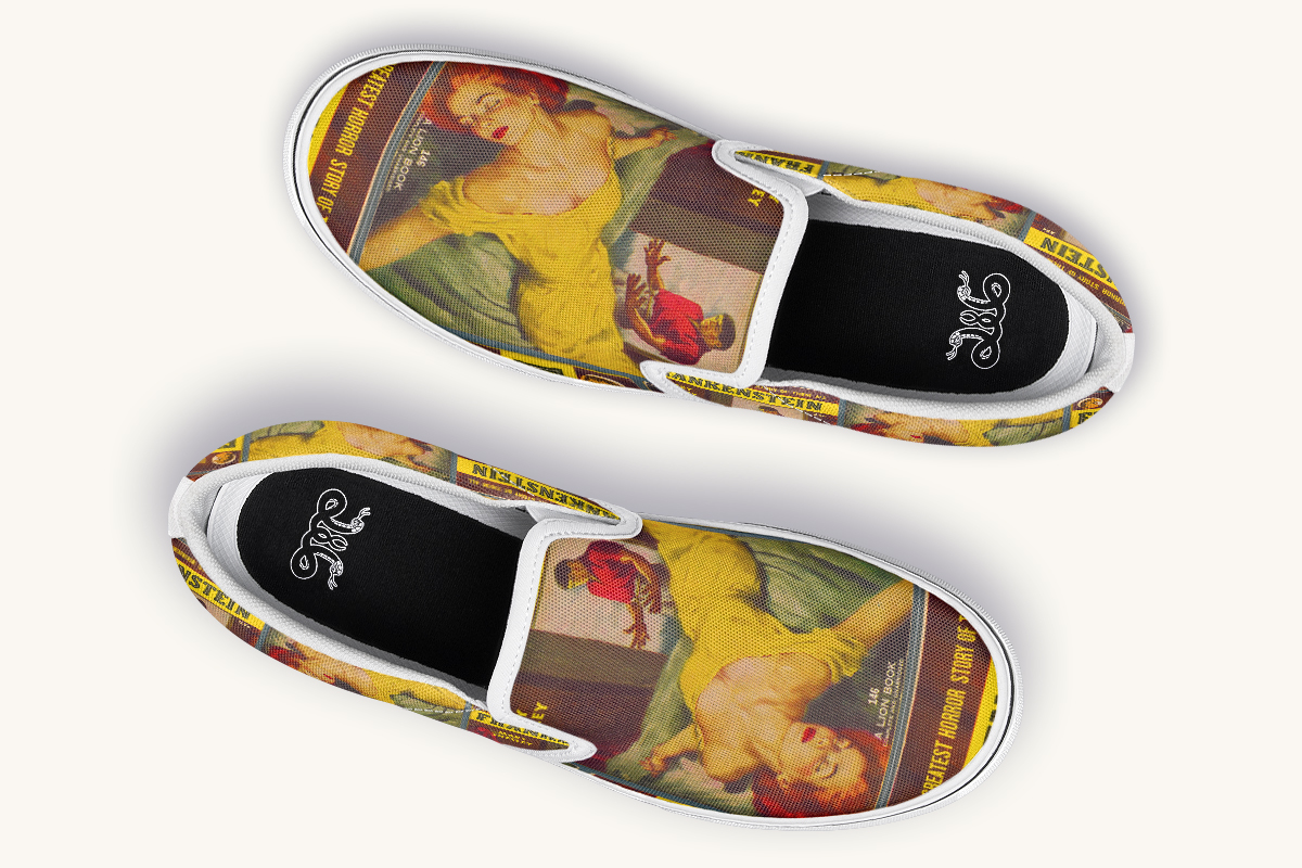 Bride of Lightning Slip On Shoes - Jaded Lament