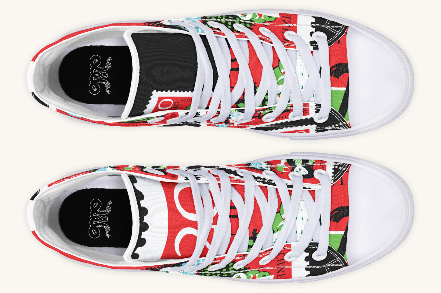 Beneath The Red Canopy Hightops - Jaded Lament