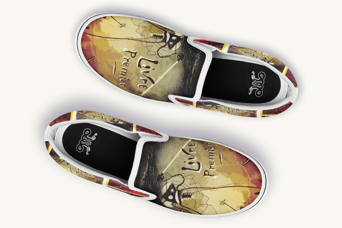 The Burnt Marvels Slip On Shoes - Jaded Lament