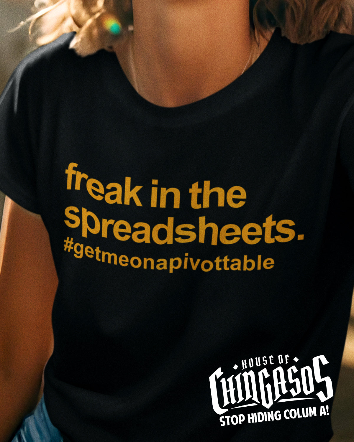 A Freak In The Spreadsheets OG T-Shirt