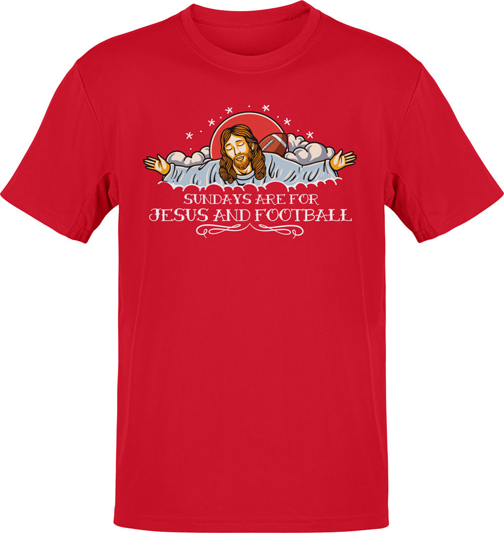 Premium Jesus And Football OG Tattoo Old School Tee