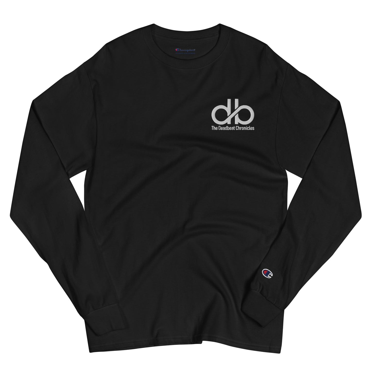 Deadbeat Chronicles Embroidered Champion Long Sleeve Shirt