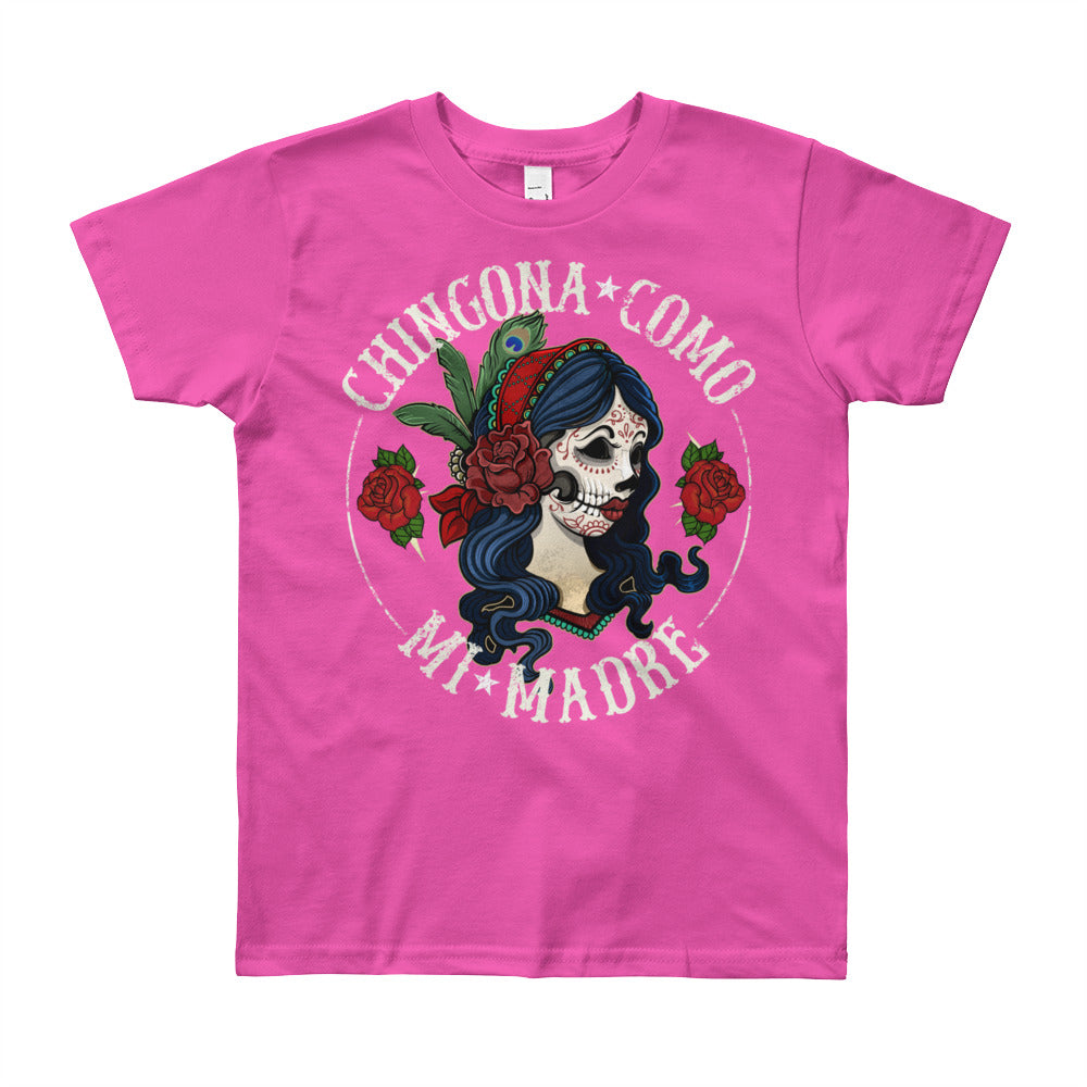 Youth Chingona Como Mi Madre T-Shirt