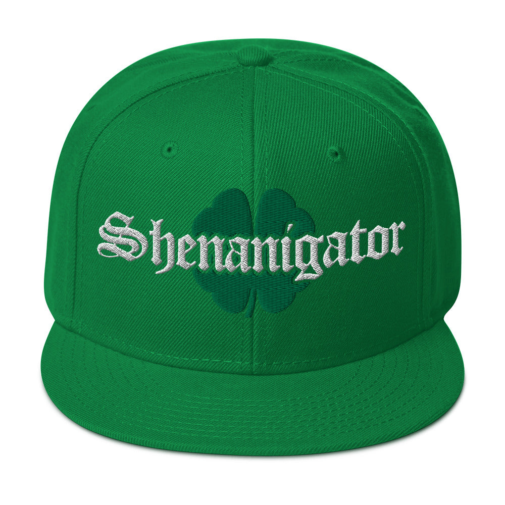 Premium Otto St. Patrick's Shenanigator Embroidered Snapback