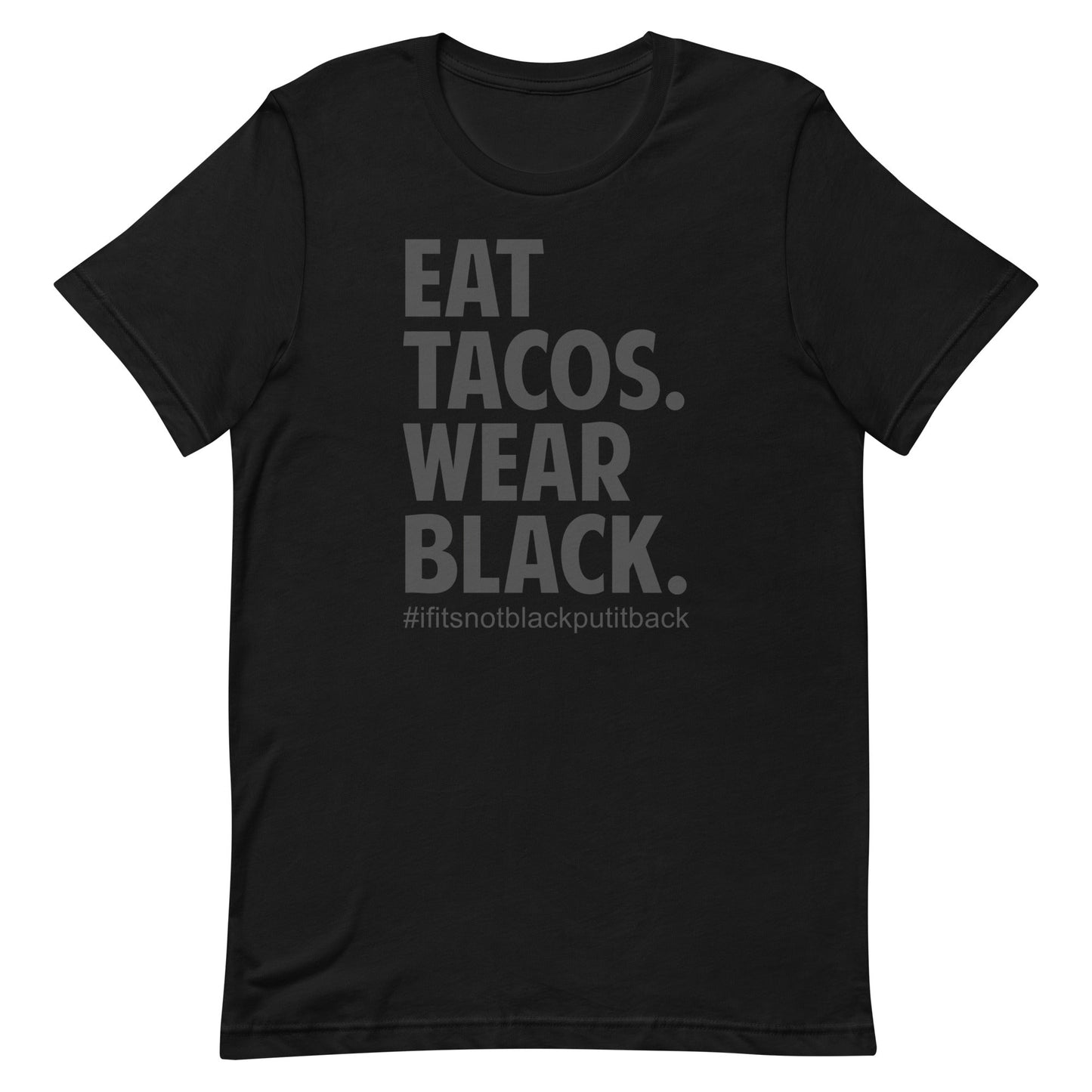 Premium Eat Tacos Wear Black OG Classic T-shirt