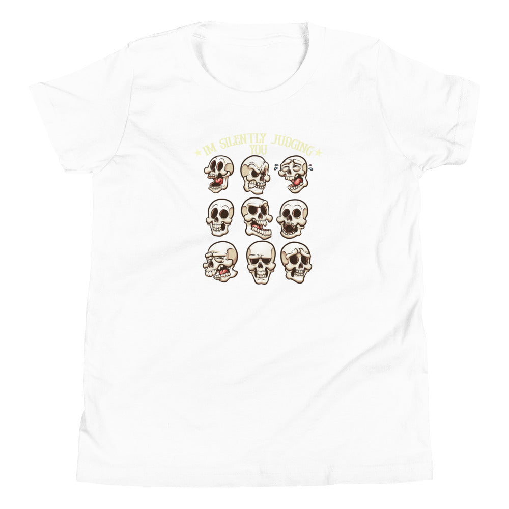 Silently Judging You Youth Short Sleeve T-Shirt