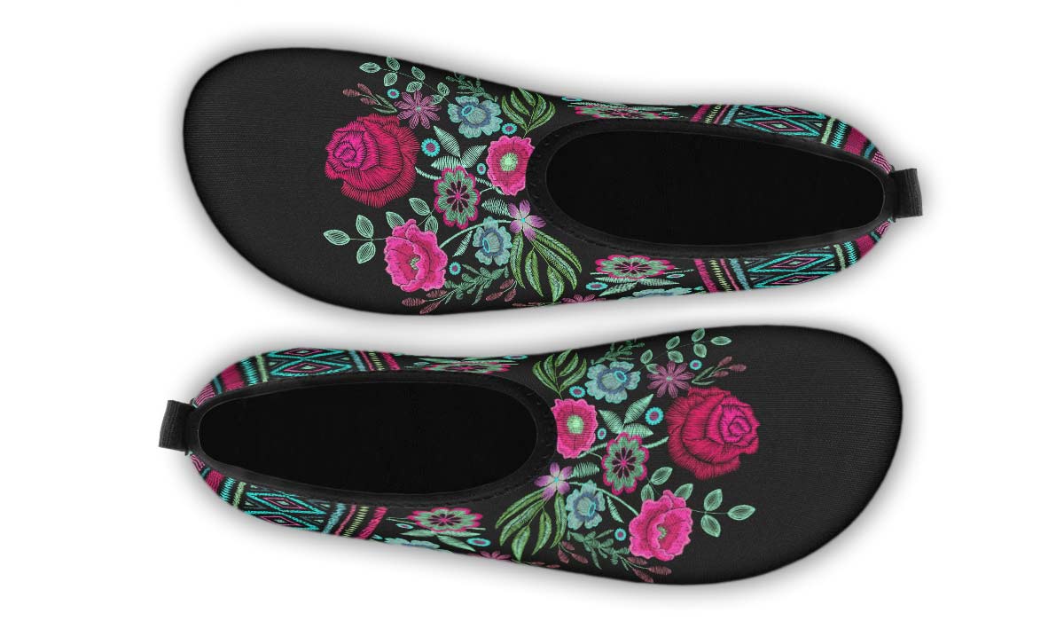 Embroidery Boho Flower