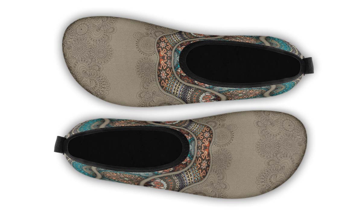 Ornate Flower Grey