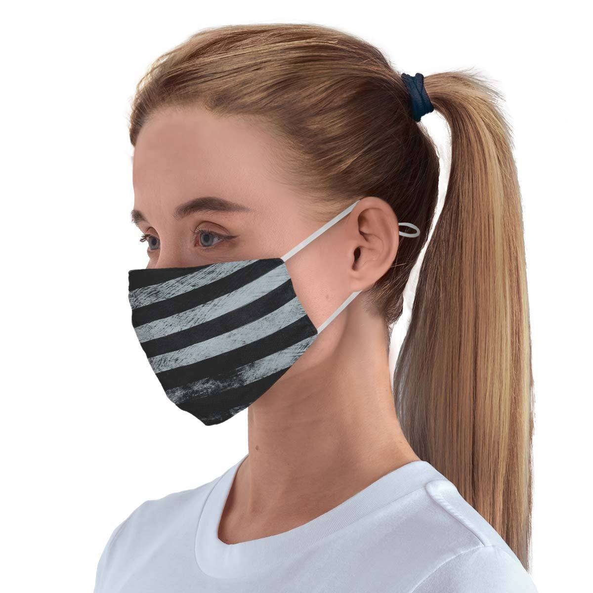 Black And White Flag