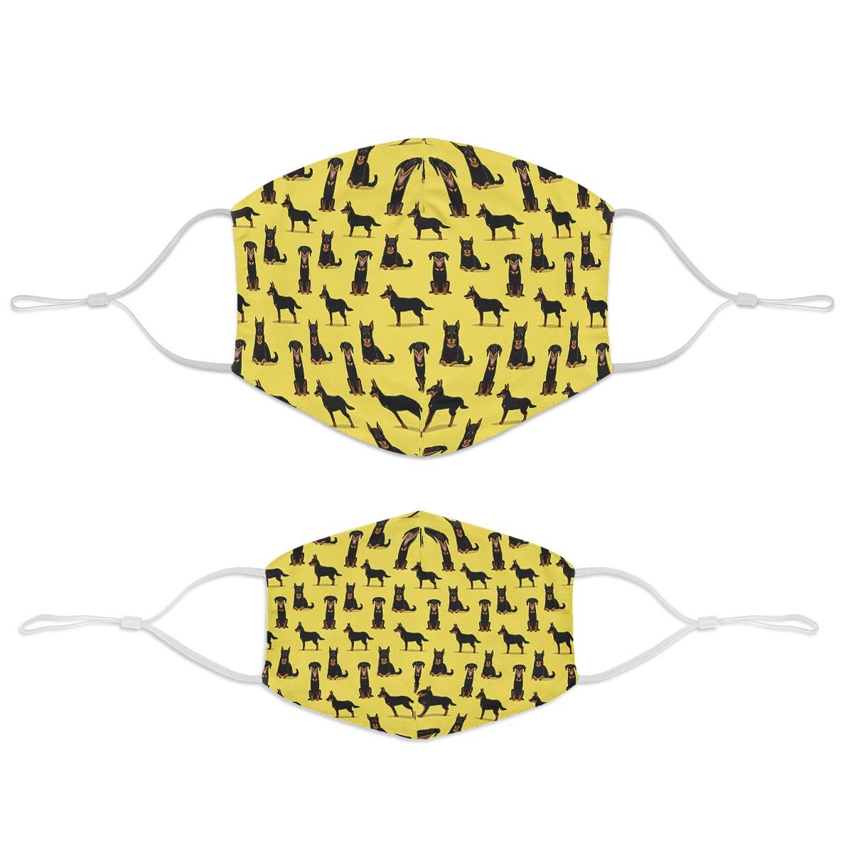 Beauceron Pattern Face Cover