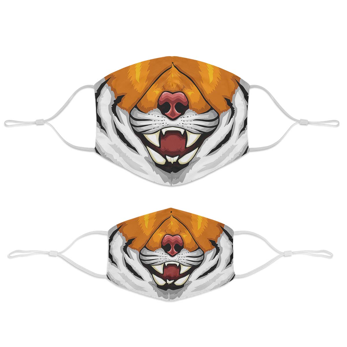 Fierce Tiger Face Cover