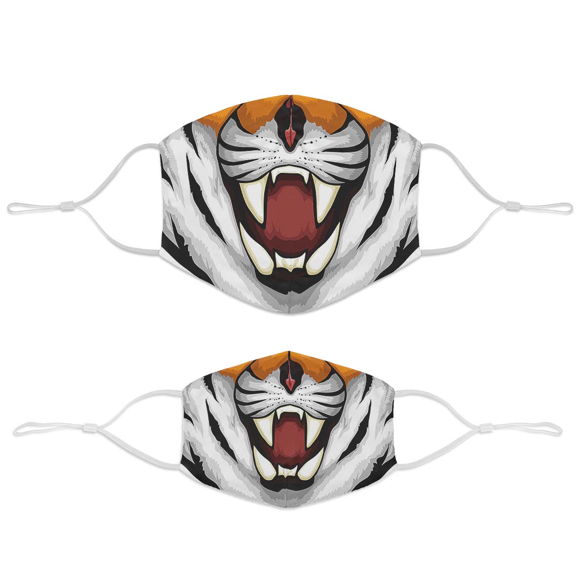 Fierce Tiger Face Cover