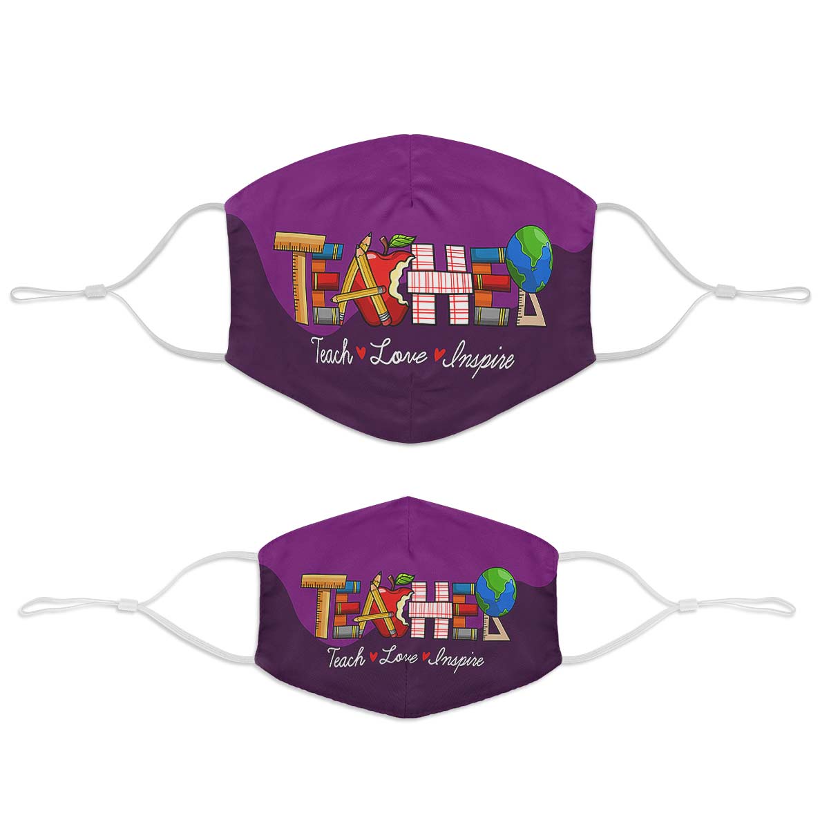 Teacher Inspiration Face Cover
