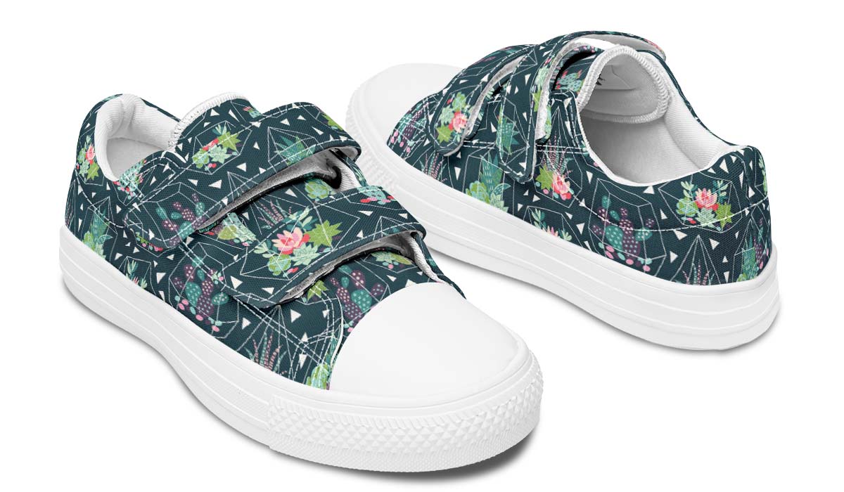 Cactus Terrarium Kids Lowtops