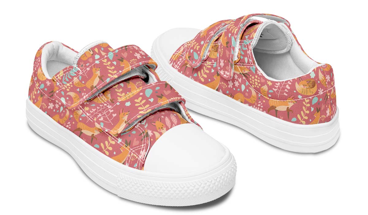 Foxy Foxes Kids Lowtops