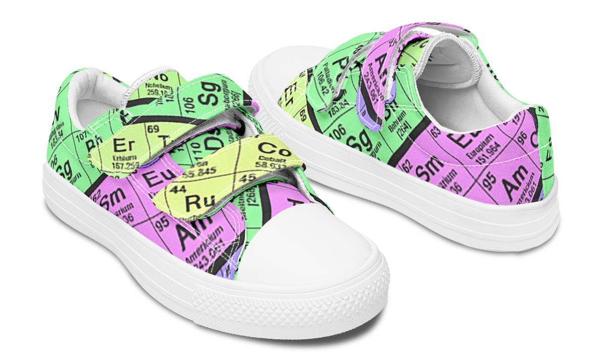 Periodic Table Kids Lowtops