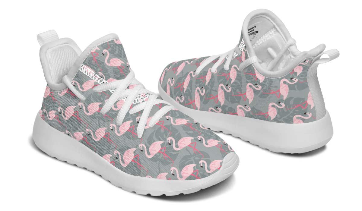 Fancy Flamingos Kids Sneakers