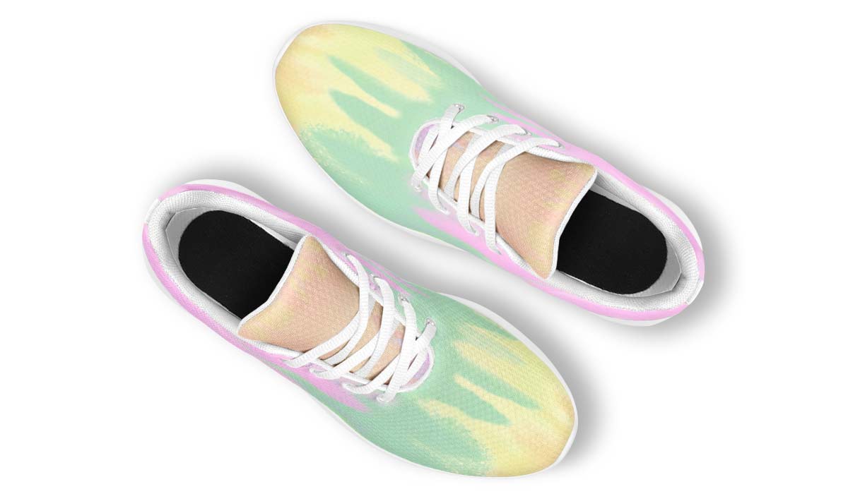 Electro Tie Dye White