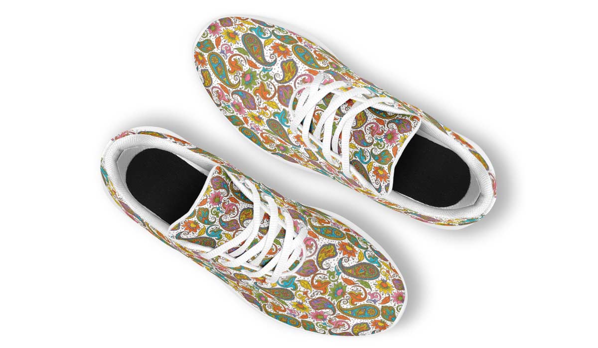 Paisley Pattern White