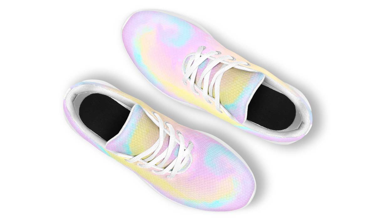 Pastel Tie Dye White