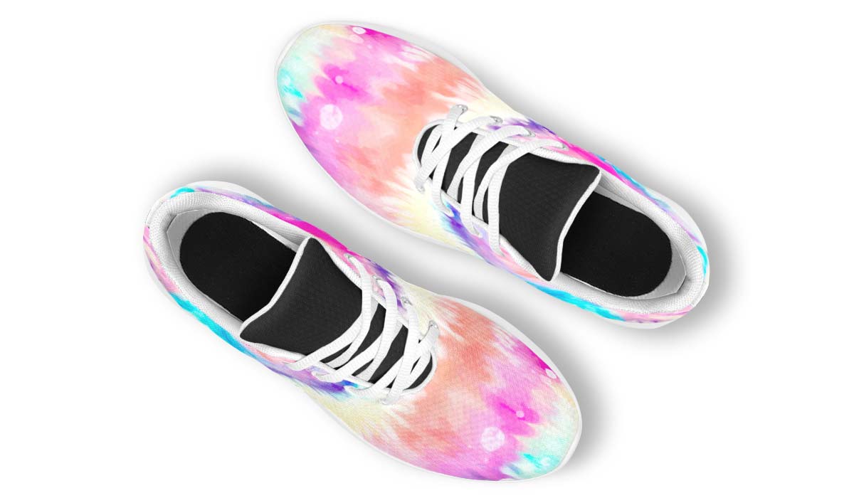 Tie Dye Bleached Black