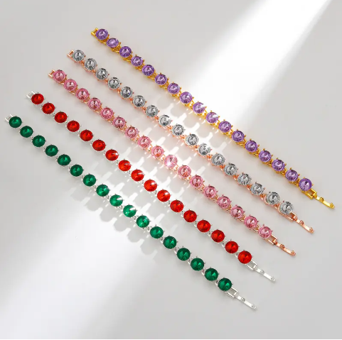 Highend Crystal Gold plated Bracelet