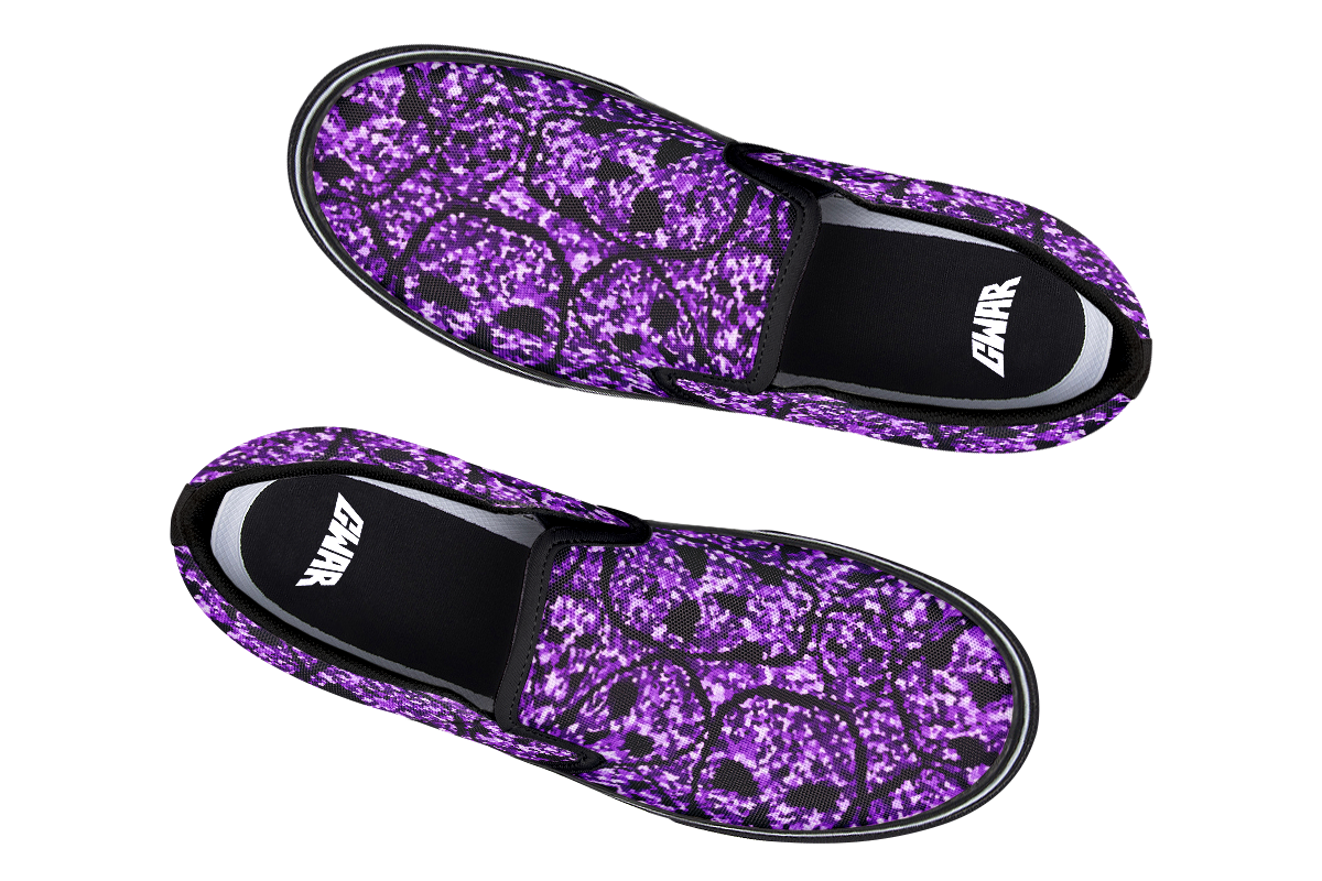 A Bloodroot Coral Sea Slip On Shoes