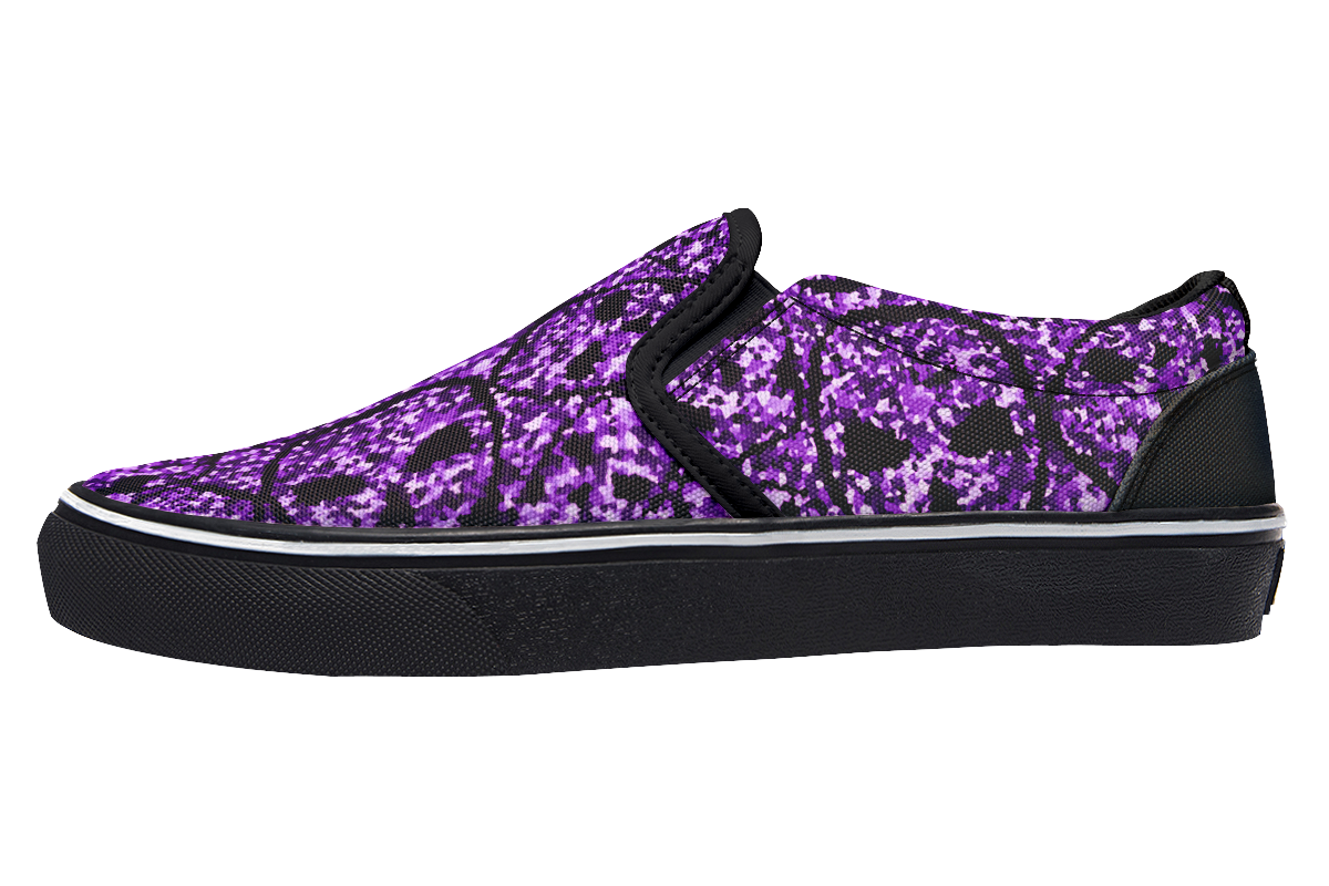 A Bloodroot Coral Sea Slip On Shoes