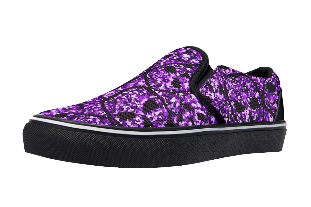 A Bloodroot Coral Sea Slip On Shoes