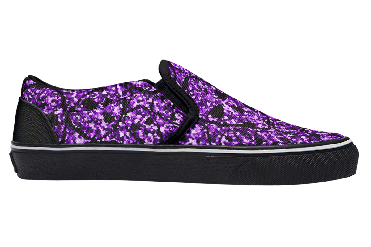 A Bloodroot Coral Sea Slip On Shoes