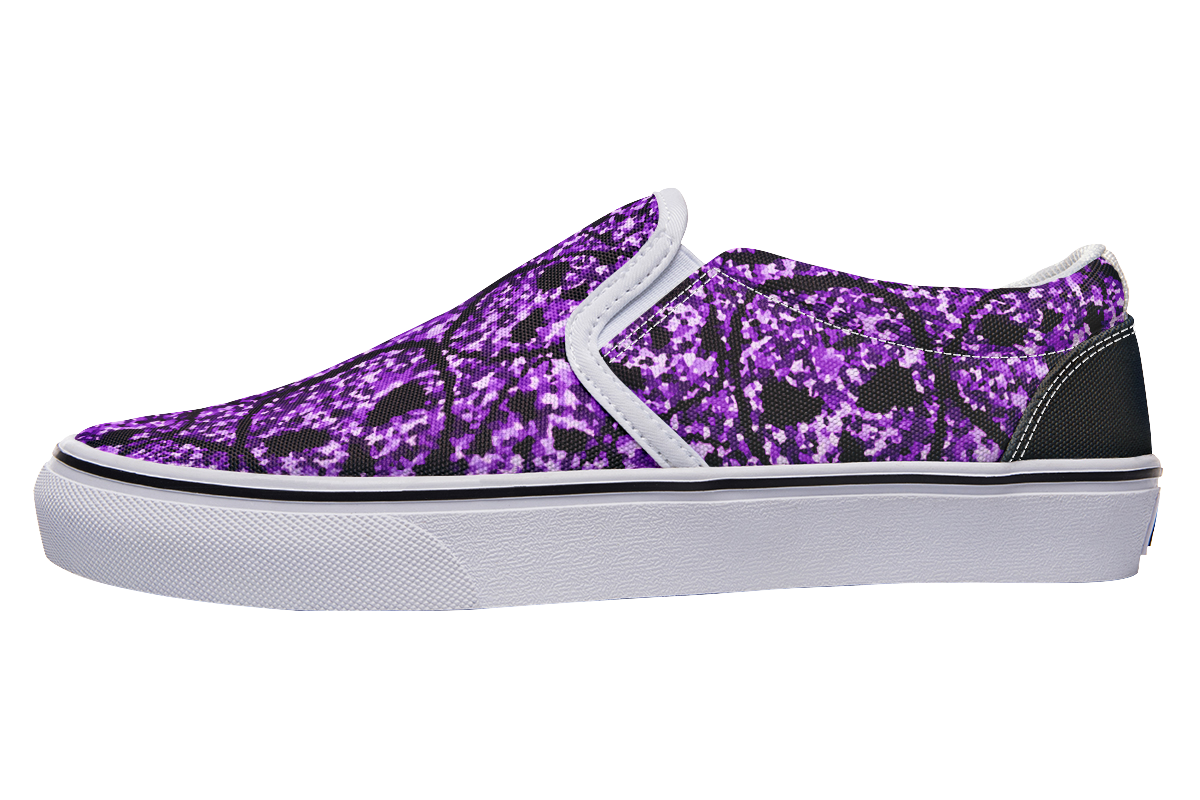 A Bloodroot Coral Sea Slip On Shoes