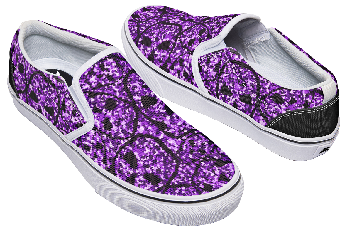 A Bloodroot Coral Sea Slip On Shoes