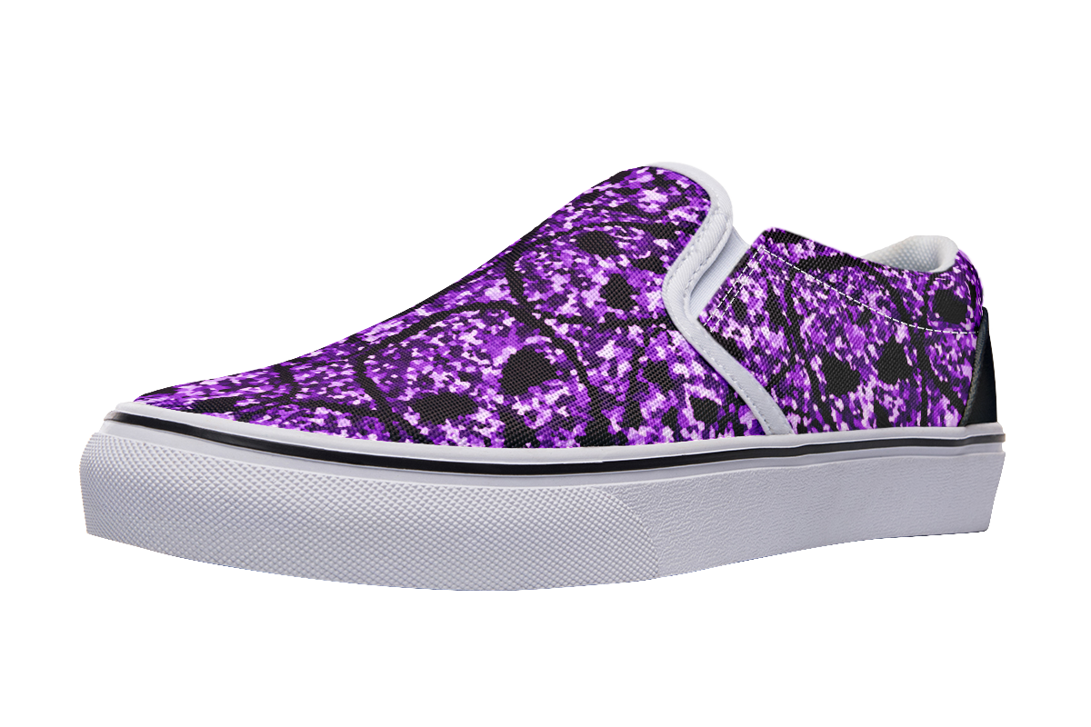 A Bloodroot Coral Sea Slip On Shoes