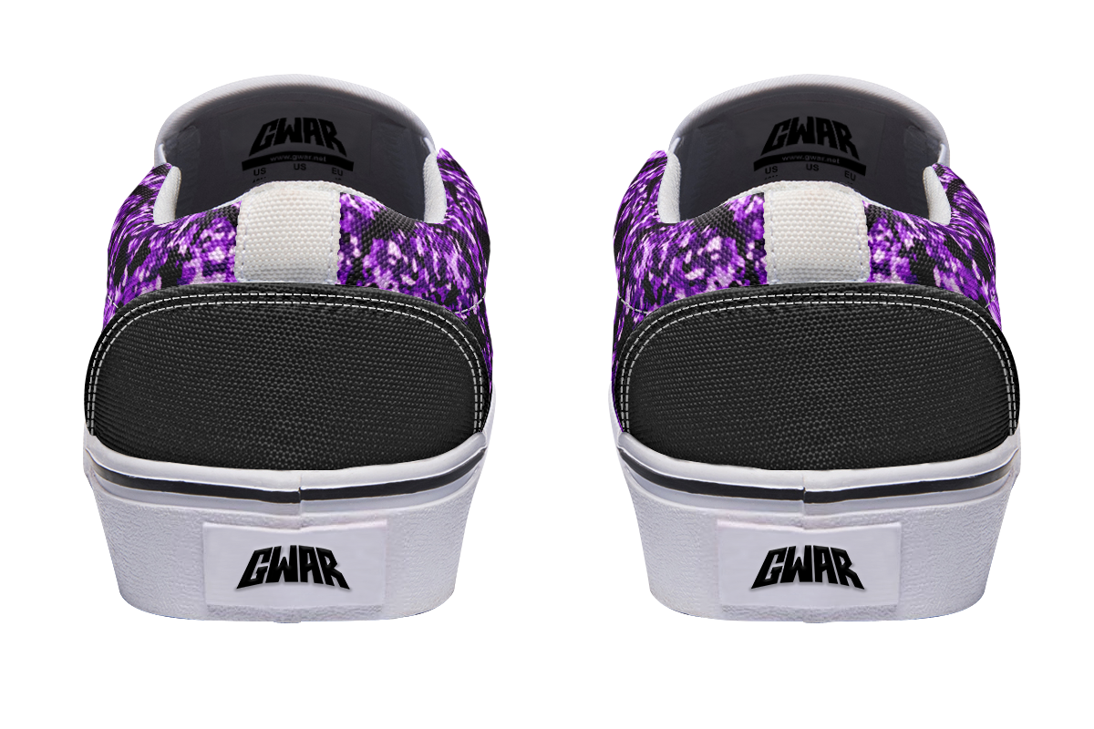A Bloodroot Coral Sea Slip On Shoes