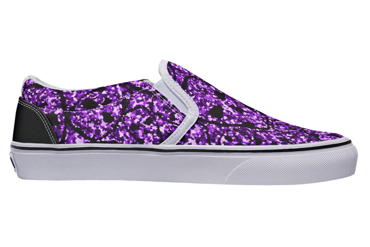 A Bloodroot Coral Sea Slip On Shoes