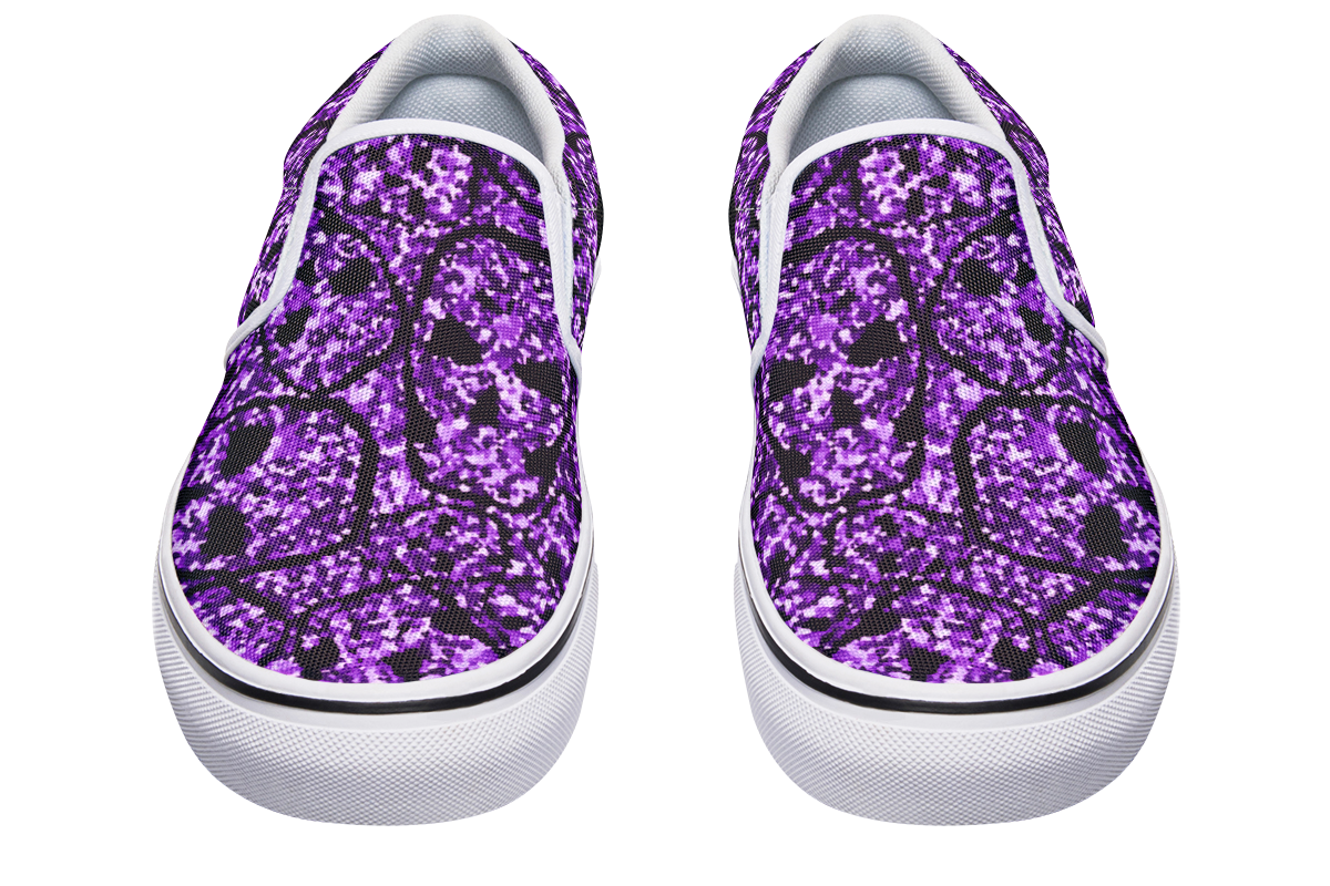 A Bloodroot Coral Sea Slip On Shoes
