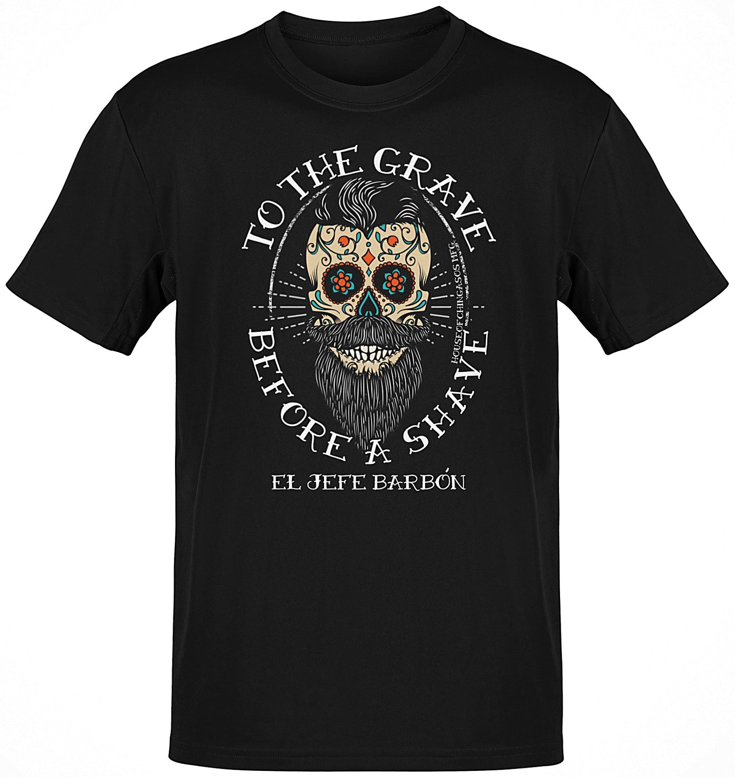 Premium El Jefe Barbon Beard OG Vintage Greaser Tee