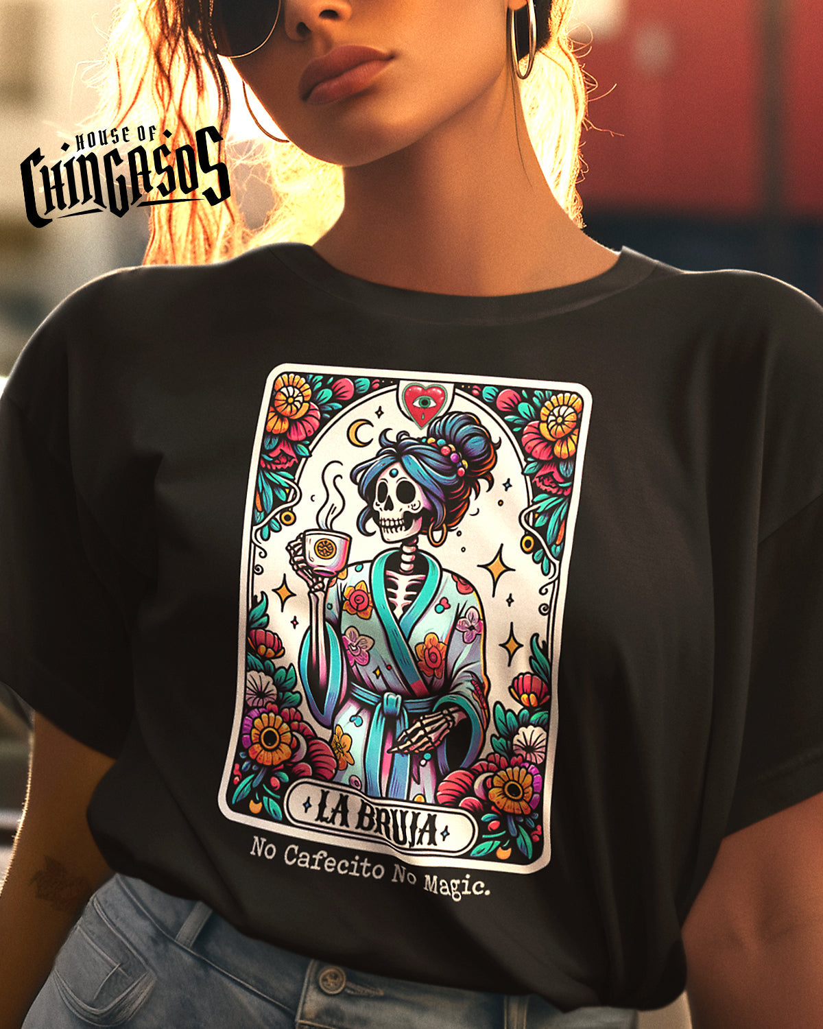 Premium Bella Canvas No Cafecito No Magic Bruja T-shirt