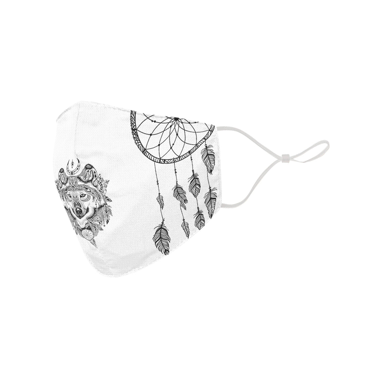 Bohemian Wolf White Mockcity