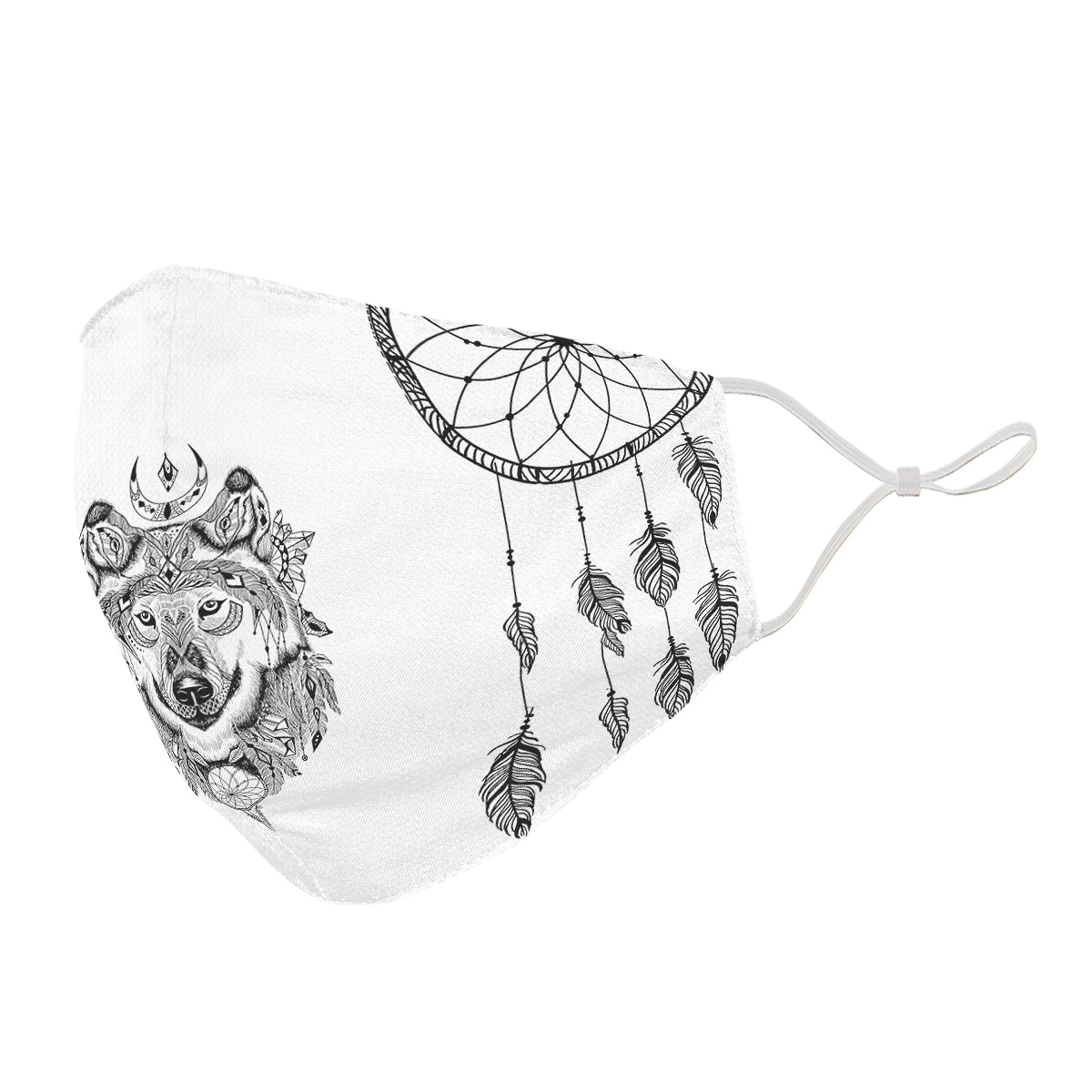 Bohemian Wolf White Mockcity