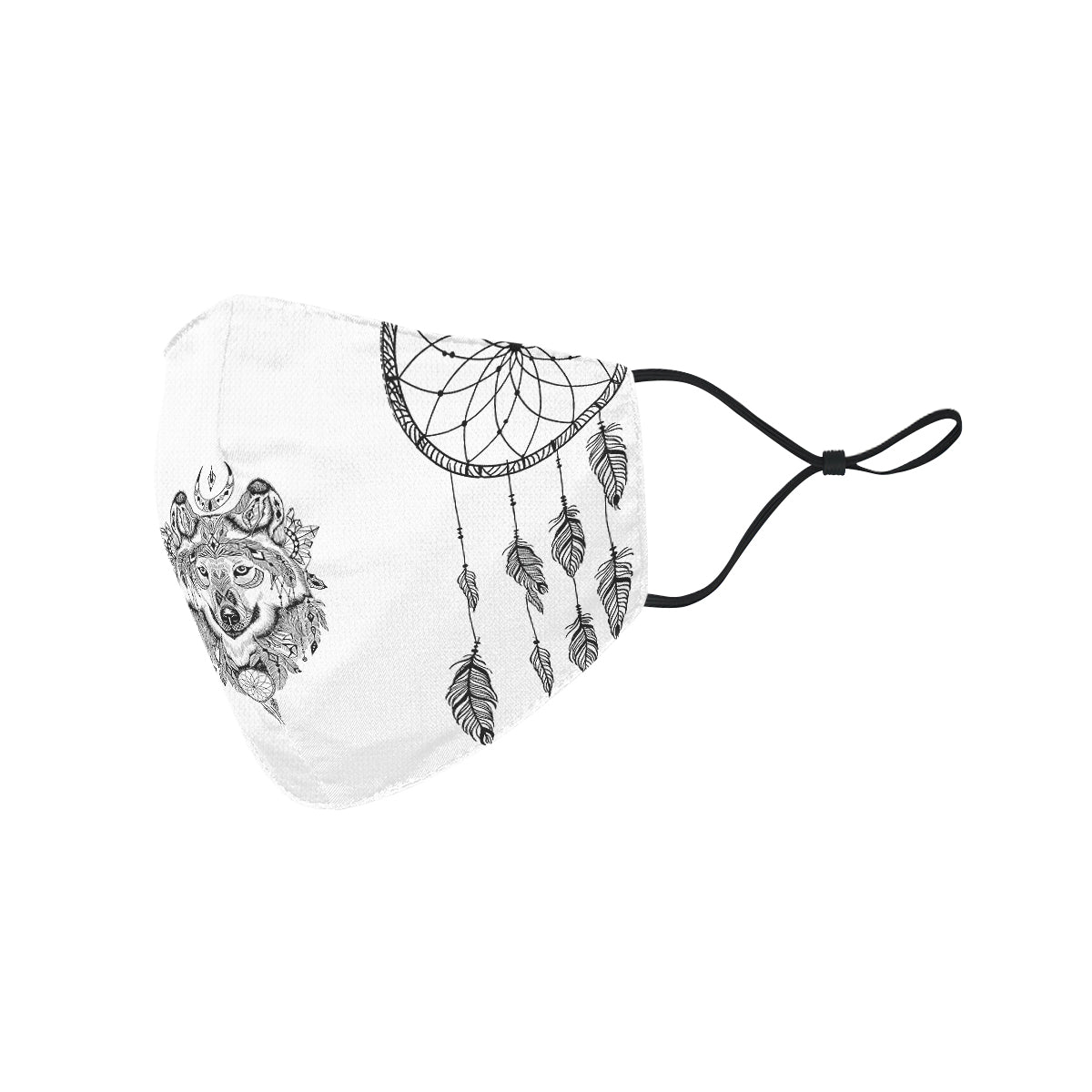 Bohemian Wolf White Mockcity