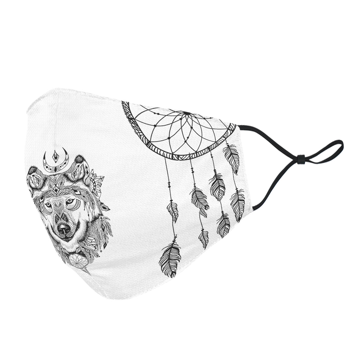 Bohemian Wolf White Mockcity