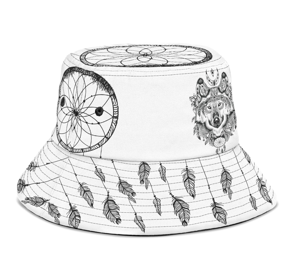 Bohemian Wolf White Mockcity